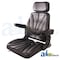 A & I Products Seat, F10 Series, Slide Track / Armrest / Headrest / Black Vinyl 22" x22" x14" A-F10ST105 - alternate 1